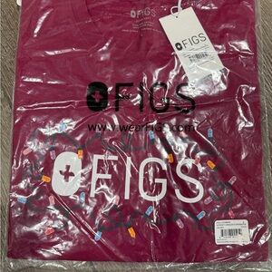 Figs Logo Supersoft under scrub